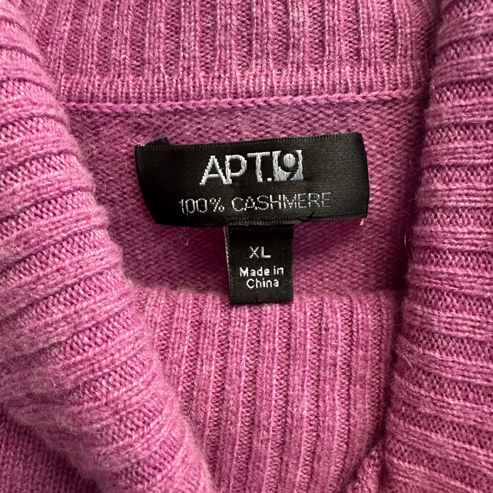 Plum Turtleneck Sweater - Picture 2 of 5
